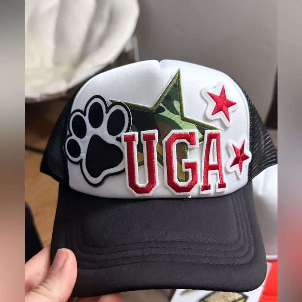 UGA custom trucker hat